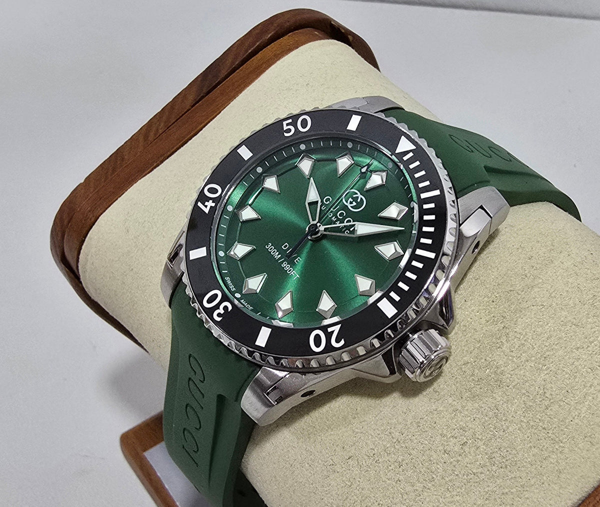 Gucci Dive Automatic Green – 40 mm – view 3