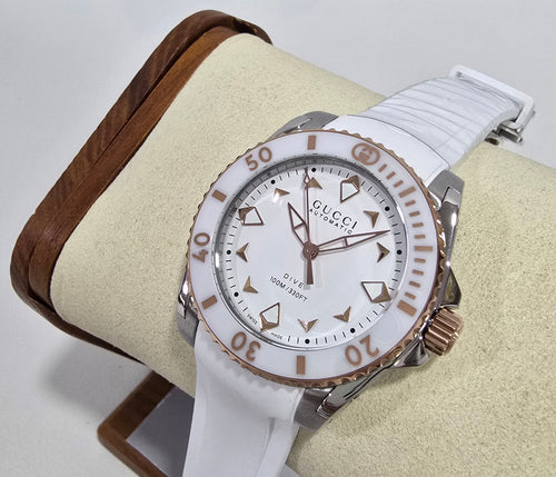 Gucci Dive Automatic White – 36 mm