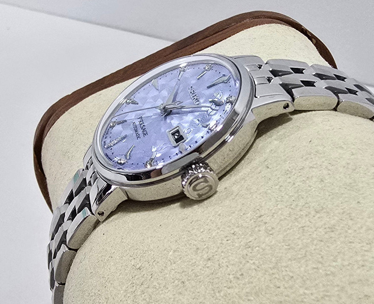 Seiko Presage Cocktail Time “Skydiving” Blue Diamond – 30.3 mm – view 4