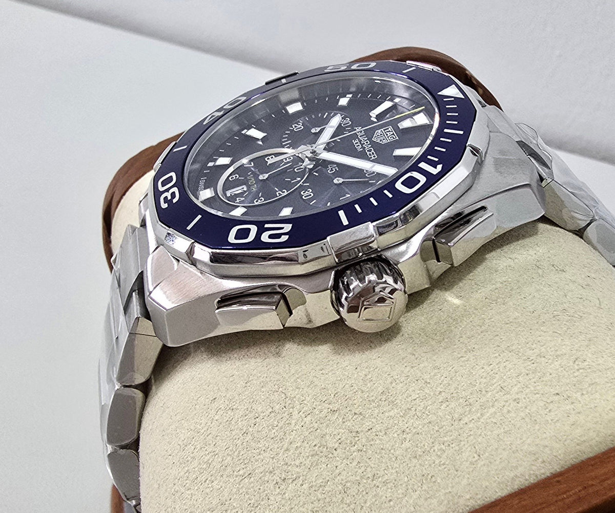 TAG Heuer Aquaracer 300M Chronograph Blue – 43 mm – view 5
