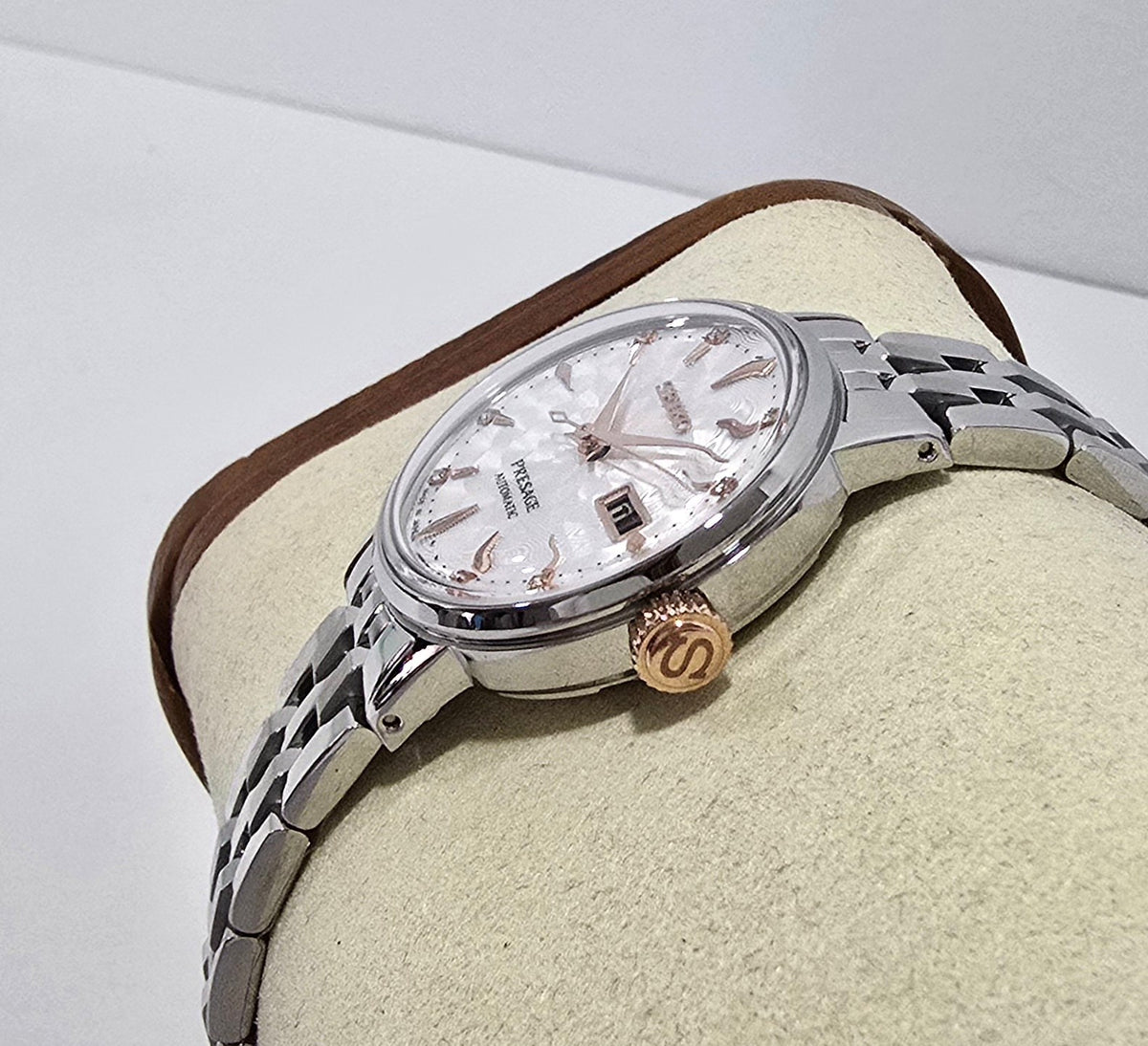 Seiko Presage Cocktail Time “Clover” White Diamond – 30.3 mm – view 4