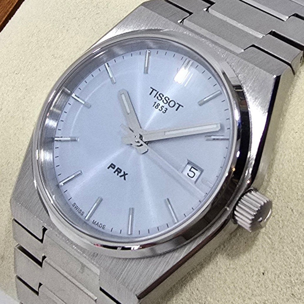 Tissot PRX Light Blue – 35 mm – view 2