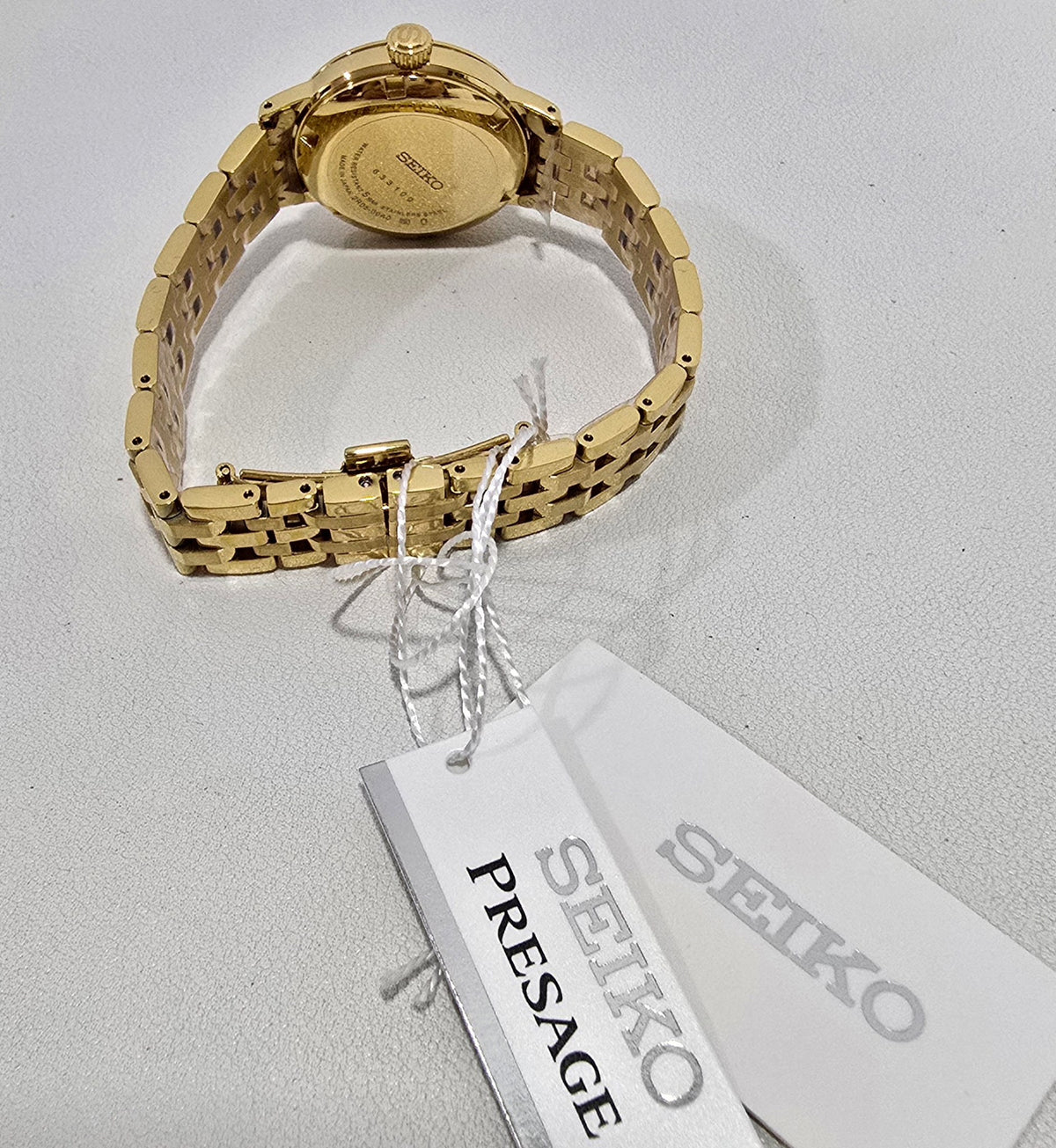 Seiko Presage Cocktail Time “Eggnog” Gold Diamond – 30.3 mm – view 7
