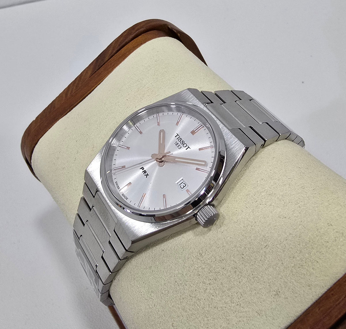 Tissot PRX Silver – 35 mm – view 3