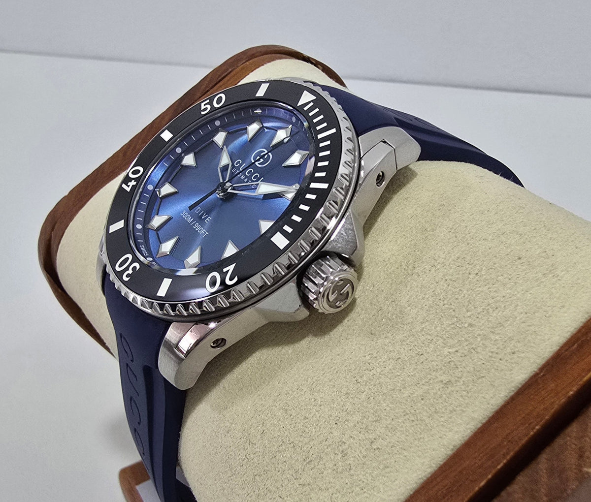Gucci Dive Blue – 40 mm – view 4