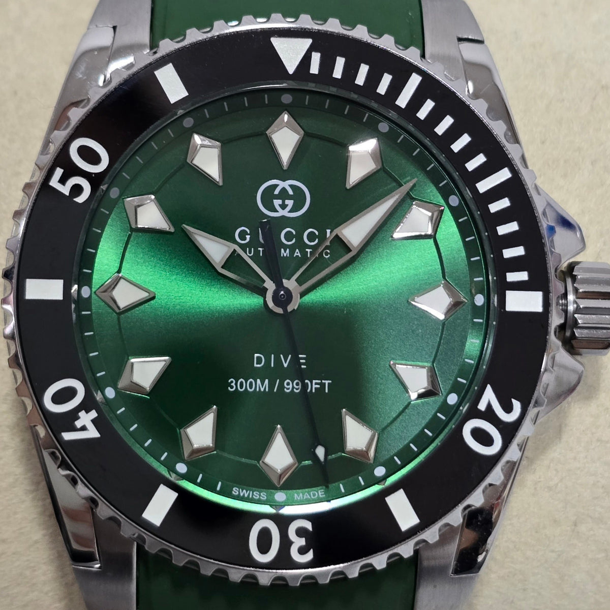Gucci Dive Automatic Green – 40 mm – view 5