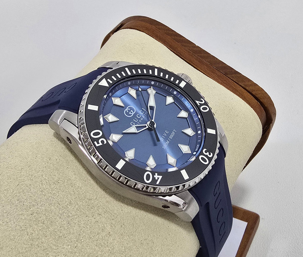 Gucci Dive Blue – 40 mm – view 5