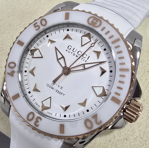 Gucci Dive Automatic White – 36 mm – view 2