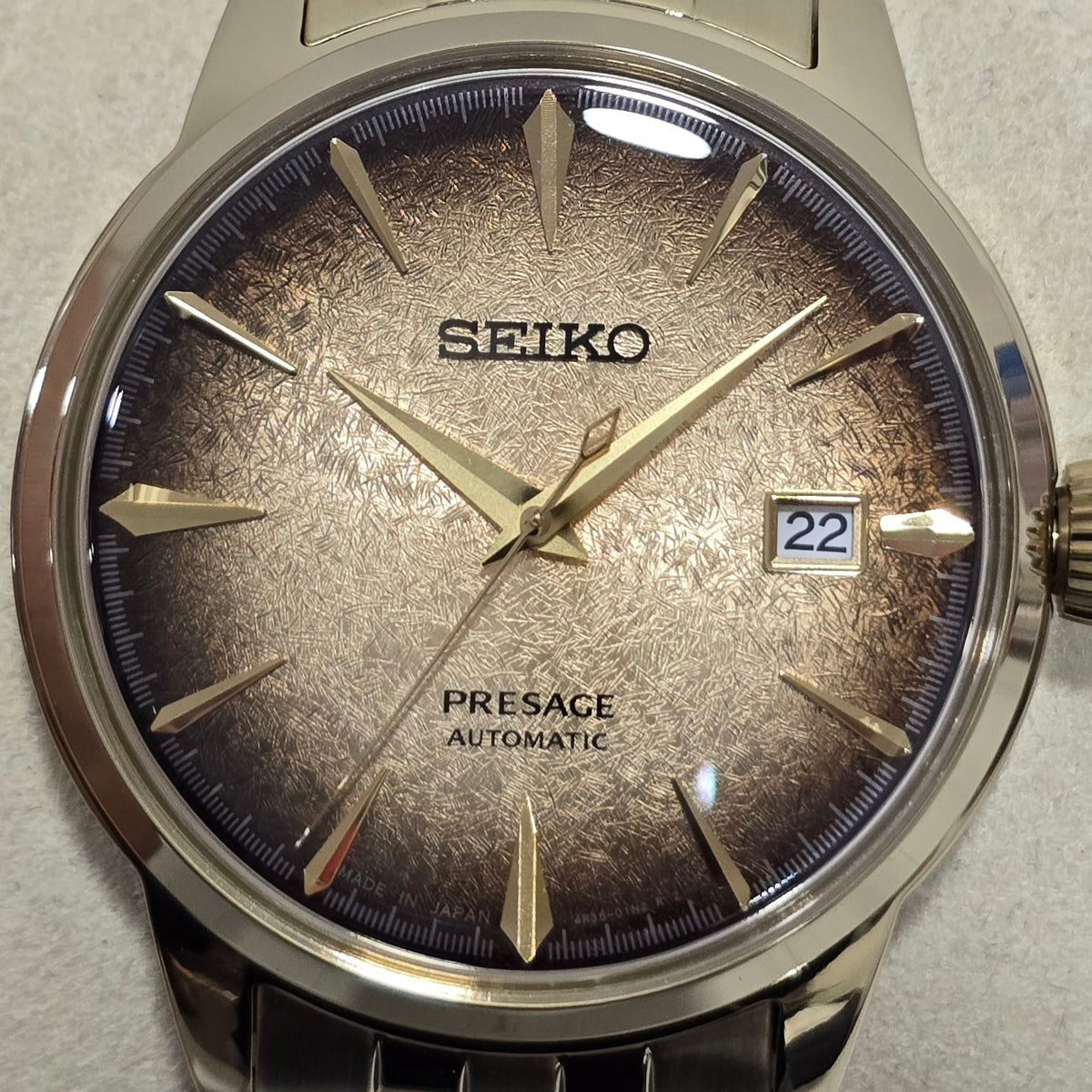 Seiko Presage Cocktail Time “Half and Half” Gold – 40.5 mm – view 5