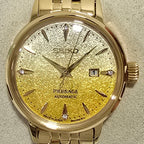 Seiko Presage Cocktail Time “Eggnog” Gold Diamond – 30.3 mm – view 6