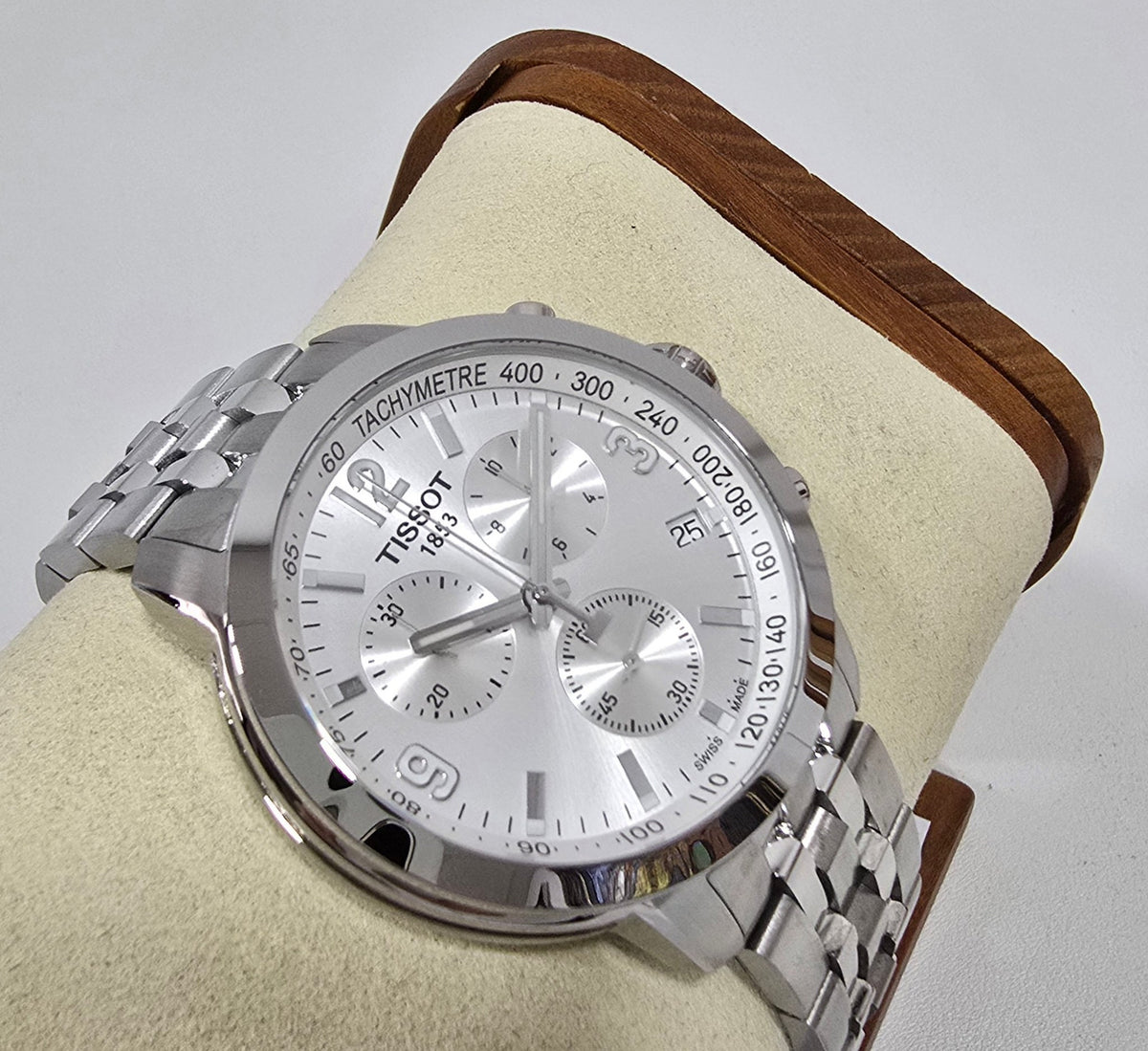 Tissot PRC 200 Chronograph Silver Bracelet – 42 mm – view 5