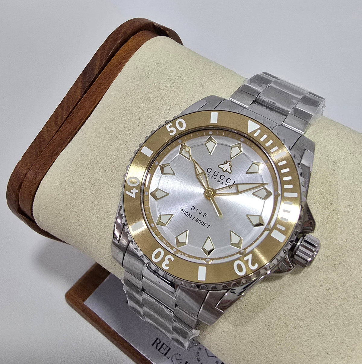 Gucci Dive Silver – 40 mm