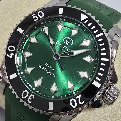 Gucci Dive Automatic Green – 40 mm – view 2
