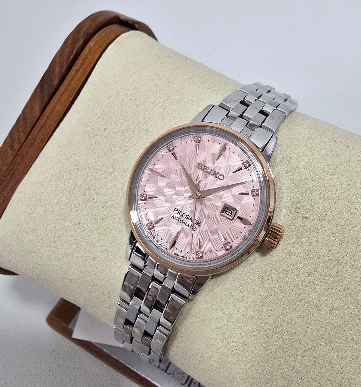 Seiko Presage Cocktail Time Pink Diamond – 30.3 mm
