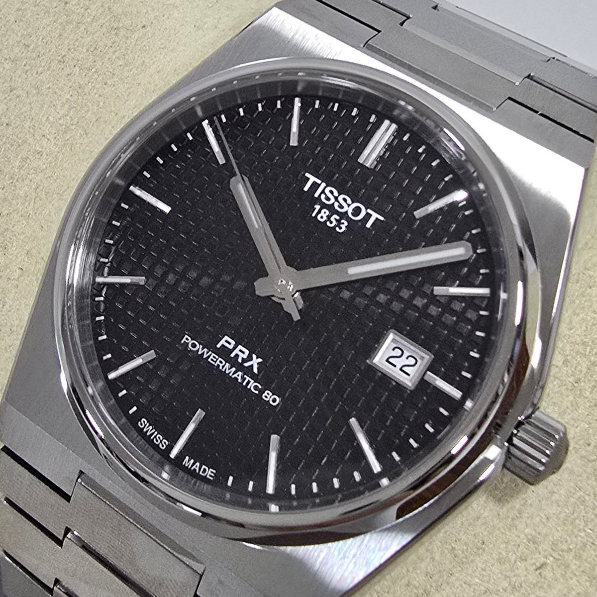 Tissot PRX Powermatic 80 Black – 40 mm – view 2