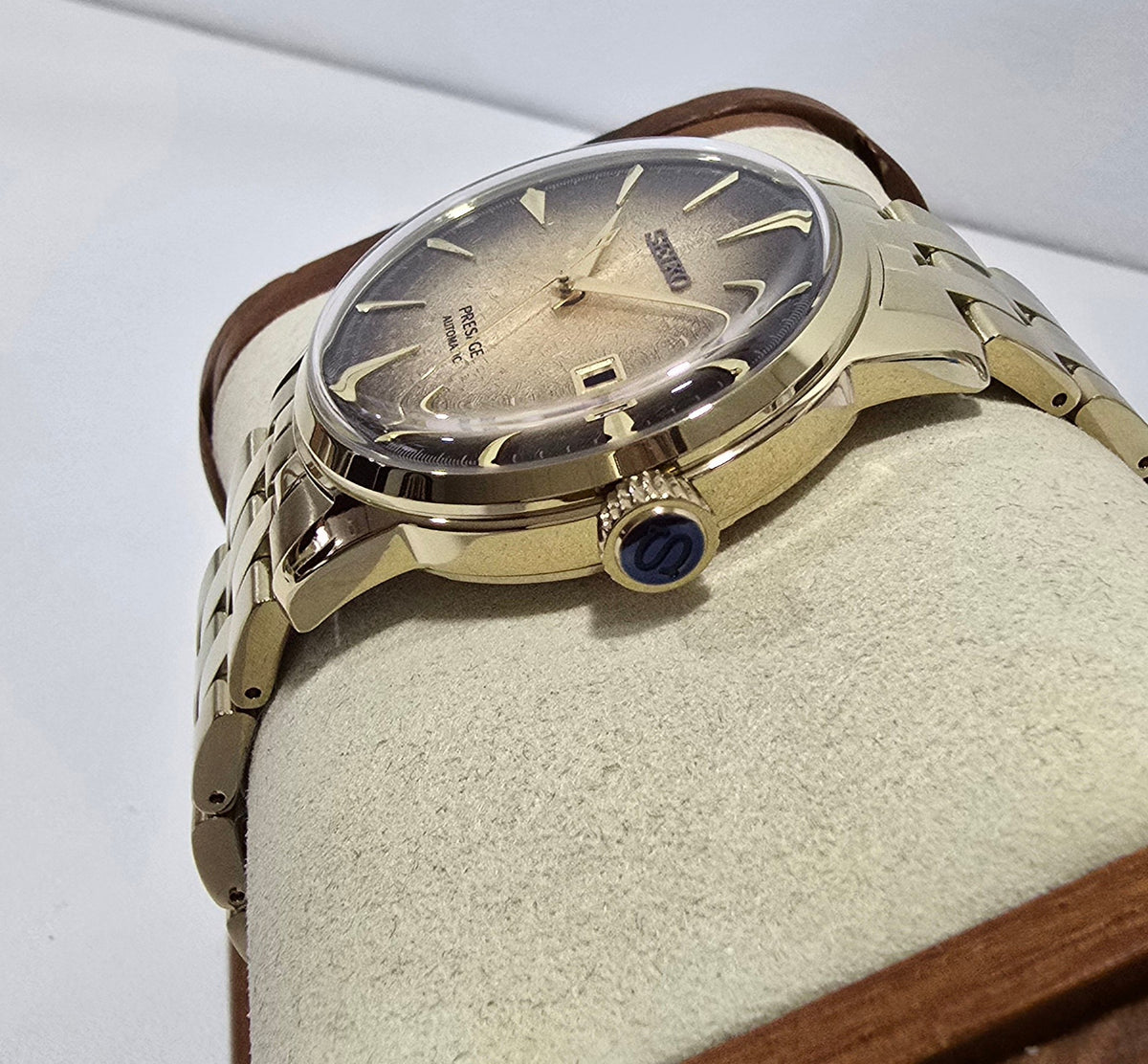 Seiko Presage Cocktail Time “Half and Half” Gold – 40.5 mm – view 4