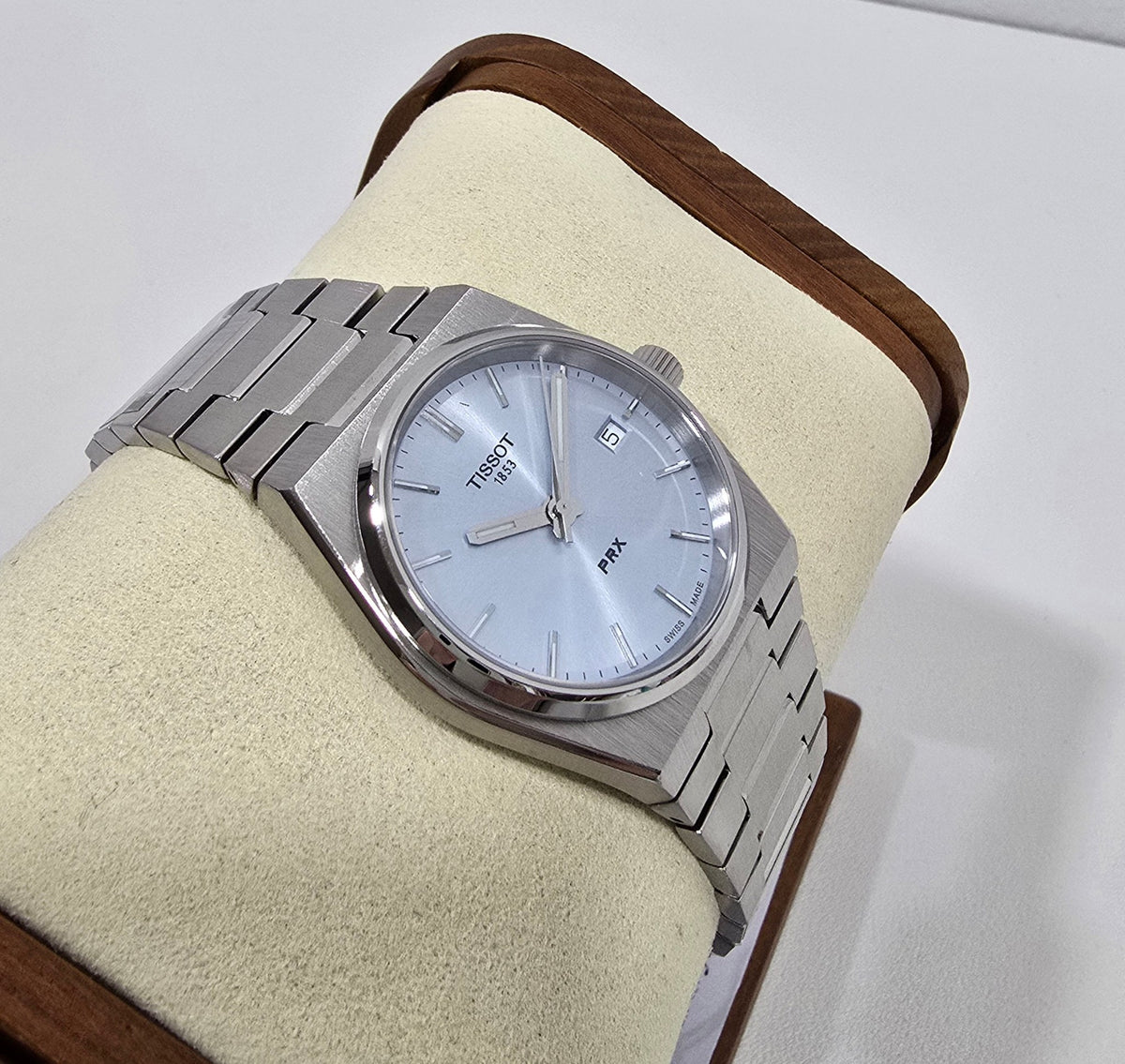 Tissot PRX Light Blue – 35 mm – view 5